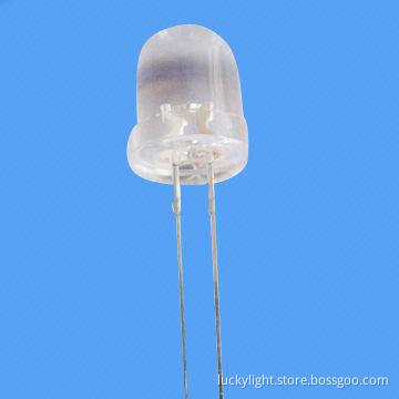 10mm Warm White Dip LED Diode, CE/RoHS Marks